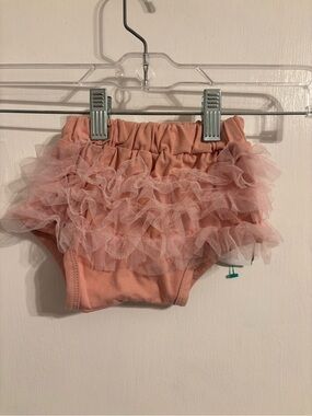 Baby Ruffle Bloomers - Pink
